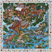 Online jigsaw puzzles map BigPuzzle.net - free online jigsaw puzzles full screen games! Play free! Bigest online Puzzles with rotation options!