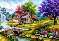 Online jigsaw puzzles landscape BigPuzzle.net - free online jigsaw puzzles full screen games! Play free! Bigest online Puzzles with rotation options!