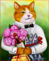 Online jigsaw puzzles cat BigPuzzle.net - free online jigsaw puzzles full screen games! Play free! Bigest online Puzzles with rotation options!