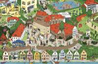 Online jigsaw puzzles city BigPuzzle.net - free online jigsaw puzzles full screen games! Play free! Bigest online Puzzles with rotation options!