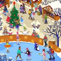 Максимум - 484 кусочков. Пазл онлайн Онлайн пазл